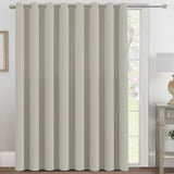 Light Blocking Thermal Insulated Curtain Grommet Top One Panel