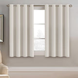 Blackout Thermal Insulated Treatment Extra Long Grommet Top Solid Color Curtains