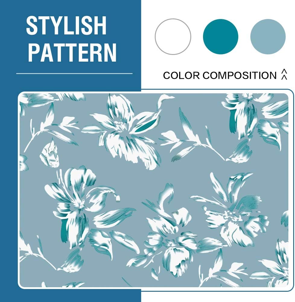 H.VERSAILTEX Super Stretch 3 Pieces Sofa Covers for 2 Cushion Couch Covers Sofa Slipcovers Feature Soft Thick Bouncy Modern Style with Individual Cushion Covers Pet Friendly - Loveseat, Aqua