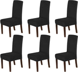 H.VERSAILTEX Velvet Dining Chair Covers Stretch Parson Chair Slipcovers, Set of 2