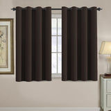 Blackout Thermal Insulated Treatment Extra Long Grommet Top Solid Color Curtains