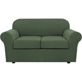 4 Piece Stretch Couch Covers for Cushion Couch Sofa Furniture Slipcovers