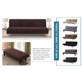 Real Velvet Futon Cover Armless Sofa Covers Sofa Bed Covers Stretch Futon Couch Cover