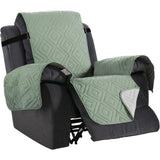 Reversible Furniture Protector Anti-Slip Water Resistant 2" Elastic Straps Couch Covers