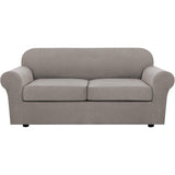 4 Piece Stretch Couch Covers for Cushion Couch Sofa Furniture Slipcovers