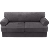 Sofa Slipcovers Thick Velvet Couch Cover Stretch T Cushion Sofa Covers Individual T Cushion Covers,