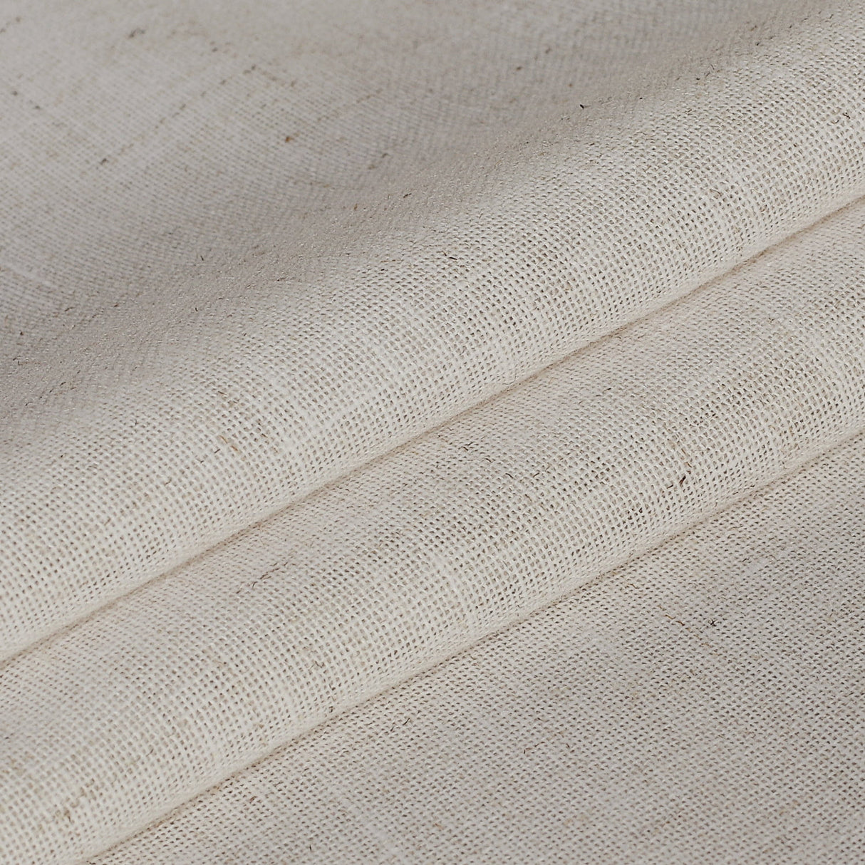 H.VERSAILTEX Linen Sheer Curtains 2 Panel Sets 96 Inch Length- Semi Transparent Privacy Sheer Vertical Curtains & Drapes for Sliding Glass Doors, Angora, 52 x 96 Inch