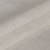 H.VERSAILTEX Linen Sheer Curtains 2 Panel Sets 96 Inch Length- Semi Transparent Privacy Sheer Vertical Curtains & Drapes for Sliding Glass Doors, Angora, 52 x 96 Inch