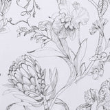 H.VERSAILTEX 100% Blackout Curtains Camellia Floral Printed Drapes Leah Floral Thermal Bedroom Curtains for Living room with Black Liner 2 Panels,52" x 96",Teal