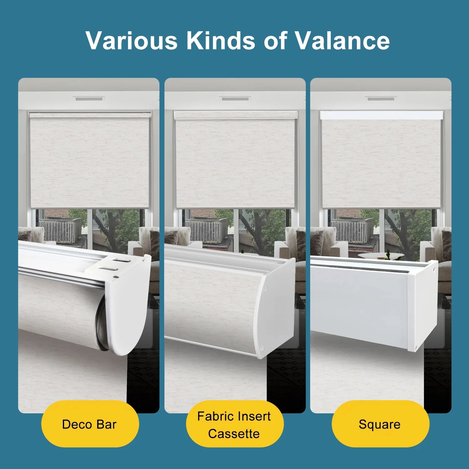 Motorized Light Filtering Roller Shades 70% Blackout Linen