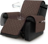 H.VERSAILTEX 100% Waterproof Recliner Chair Cover Non Slip Stay in Place with Pocket