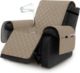 H.VERSAILTEX 100% Waterproof Recliner Chair Cover Non Slip Stay in Place with Pocket