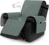 H.VERSAILTEX 100% Waterproof Recliner Chair Cover Non Slip Stay in Place with Pocket