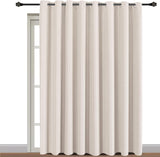 Linen Blackout Thermal Insulated Grommet Curtain