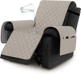 H.VERSAILTEX 100% Waterproof Recliner Chair Cover Non Slip Stay in Place with Pocket