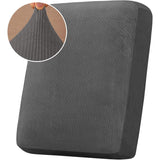 Velvet Stretch Couch Cushion Cover Plush Cushion Slipcover