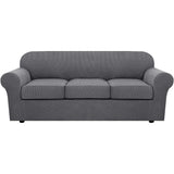 4 Piece Stretch Couch Covers for Cushion Couch Sofa Furniture Slipcovers