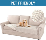 H.VERSAILTEX Thick Chenille Sofa Cover for Dogs & Pets – Soft, Anti-Slip Design