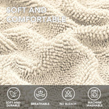 H.VERSAILTEX Chenille Pet Couch Cover – Non-Slip Sofa Protector for Dogs & Pets