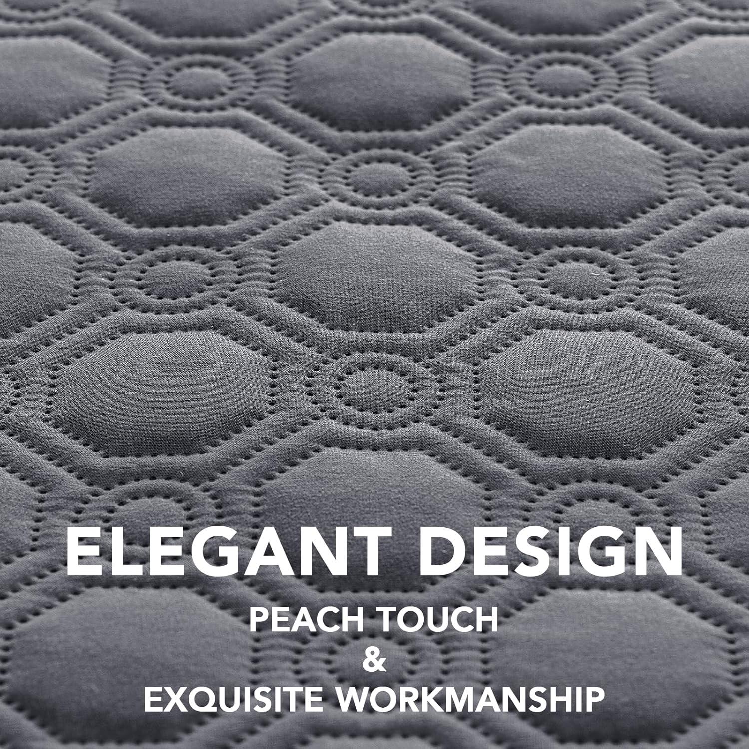 H.VERSAILTEX 100% Waterproof Couch Cover for 3 Cushion Sofa Triple Non Slip with Storage Pocket