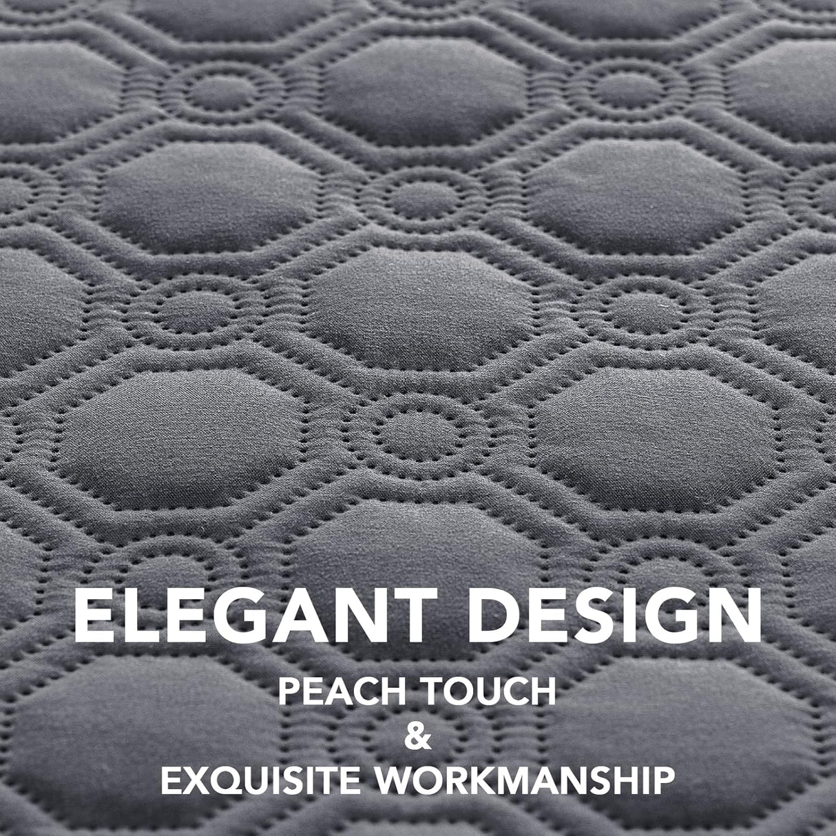 H.VERSAILTEX 100% Waterproof Couch Cover for 3 Cushion Sofa Triple Non Slip with Storage Pocket