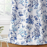 H.VERSAILTEX Floral Blackout Curtains for Living Room Thermal Insulated Grommet Drapes