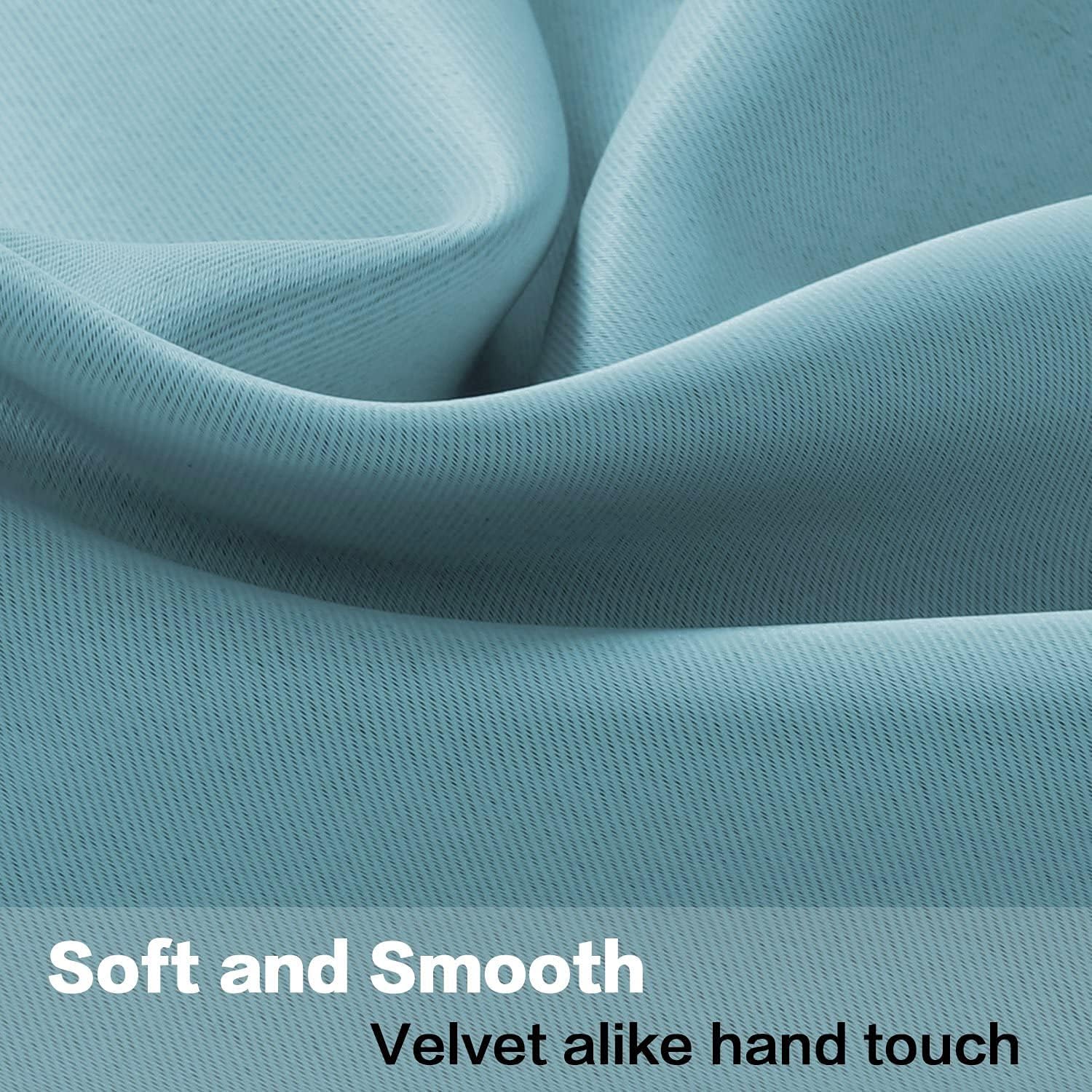 Blackout Rod Pocket Window Valance Solid Curtains