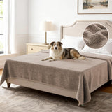 H.VERSAILTEX Non Slip Pet Couch Cover Chenille Dog Bed Protector Thick Soft Sofa Slipcover Pet Friendly Washable Couch Cushion Covers for Pets (30" x 53", Sage)