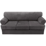 Sofa Slipcovers Thick Velvet Couch Cover Stretch T Cushion Sofa Covers Individual T Cushion Covers,