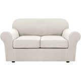 4 Piece Stretch Couch Covers for Cushion Couch Sofa Furniture Slipcovers