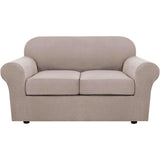 4 Piece Stretch Couch Covers for Cushion Couch Sofa Furniture Slipcovers