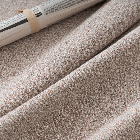 Heathered Micro Zigzag Woven Curtain