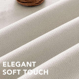 H.VERSAILTEX 100% Blackout Curtains Back Tab Full Light Blocking Thermal Insulated 2 Panels