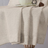 H.VERSAILTEX Linen Light Filtering Curtains 84 Inch for Living Room, Linen