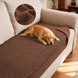 H.VERSAILTEX Chenille Pet Couch Cover – Non-Slip Sofa Protector for Dogs & Pets