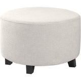 Ottoman Cover Slipcover Rectangle Fit Length Footrest Sofa Slipcovers Stool Cover