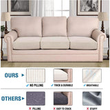 Super Stretch Individual Seat Cushion Covers Sofa Covers