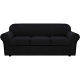 4 Piece Stretch Couch Covers for Cushion Couch Sofa Furniture Slipcovers