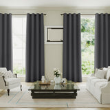 100% Blackout Curtains for Bedroom Thermal Insulated Blackout Curtains