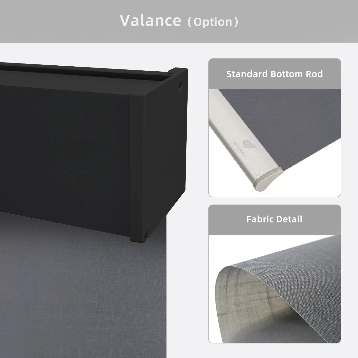 Motorized Light Filtering Roller Shades 60%/70% Blackout Twilight