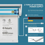Motorized Light Filtering Roller Shades 70% Blackout Essential