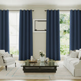 100% Blackout Curtains for Bedroom Thermal Insulated Blackout Curtains