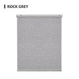 Motorized Light Filtering Roller Shades 70% Blackout Safari
