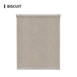 Motorized Light Filtering Roller Shades 70% Blackout Safari