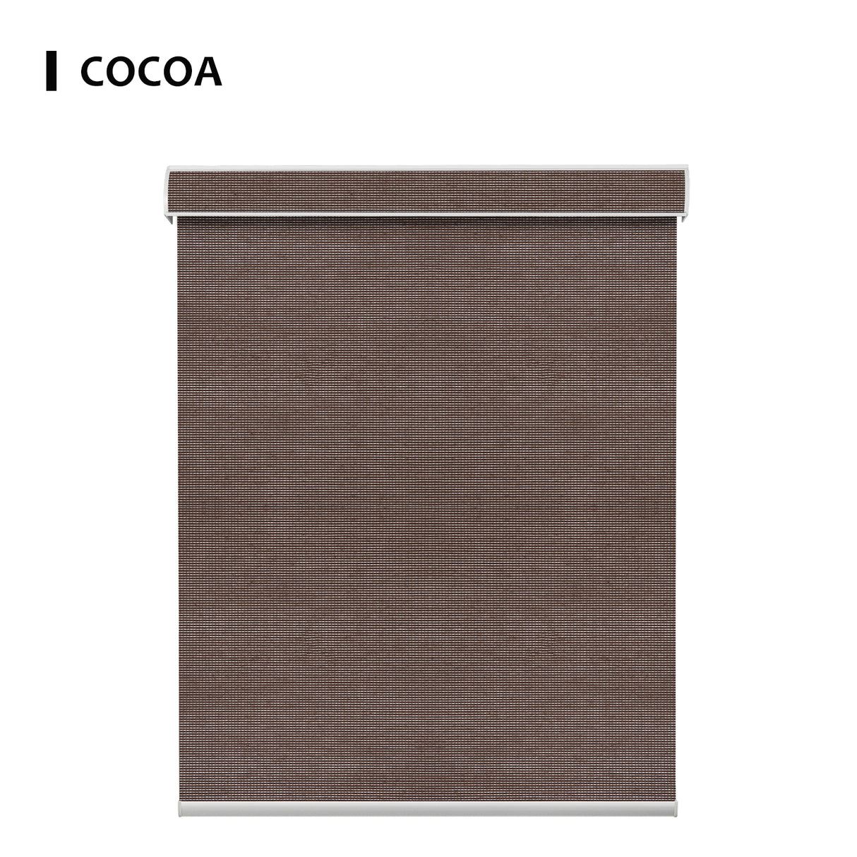 Motorized Light Filtering Roller Shades 50% Blackout PVC Free Sunscreen