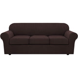 4 Piece Stretch Couch Covers for Cushion Couch Sofa Furniture Slipcovers