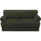 Sofa Slipcovers Thick Velvet Couch Cover Stretch T Cushion Sofa Covers Individual T Cushion Covers,