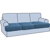 Stretch T Cushion Sofa Slipcovers Individually Sofa Cushion Covers Jacquard Fabric