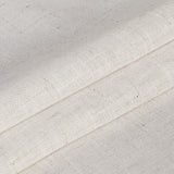H.VERSAILTEX Linen Sheer Curtains 2 Panel Sets 96 Inch Length- Semi Transparent Privacy Sheer Vertical Curtains & Drapes for Sliding Glass Doors, Angora, 52 x 96 Inch