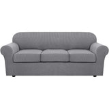4 Piece Stretch Couch Covers for Cushion Couch Sofa Furniture Slipcovers